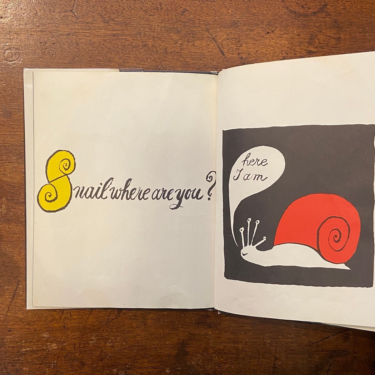 snail, where are you？」Tomi Ungerer（トミー・ウンゲラー）