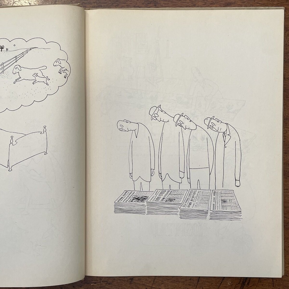 ALL IN LINE」Saul Steinberg（ソール・スタインバーグ） | Frob