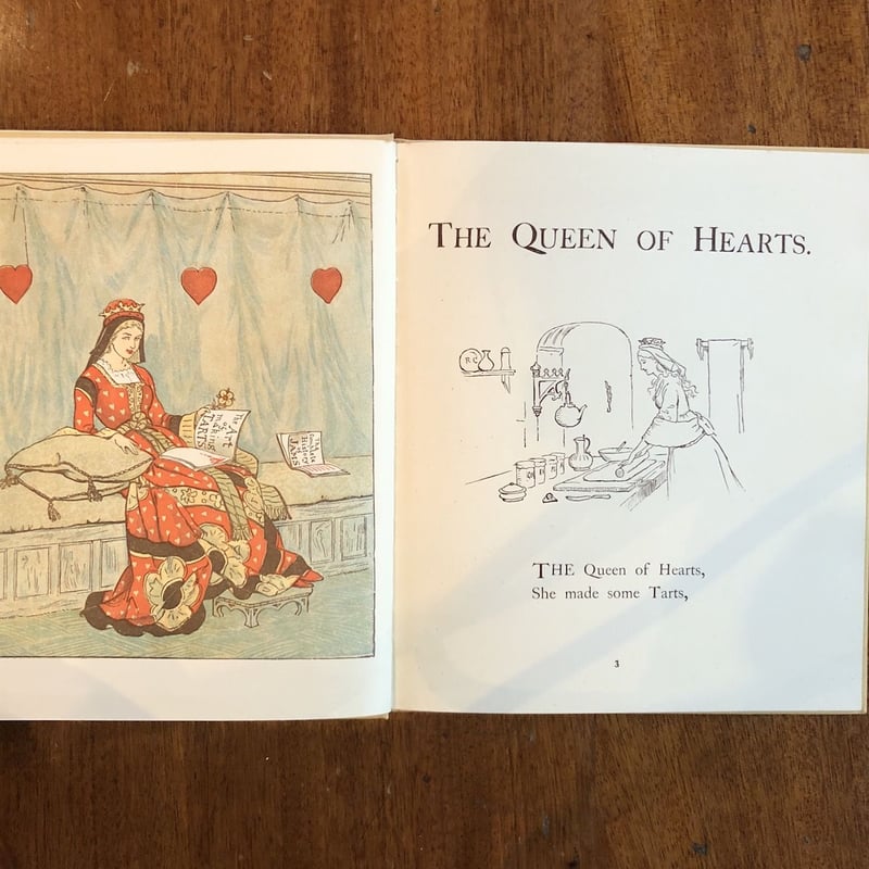 The Queen of Hearts」R. Caldecott（ランドルフ・コールデコット