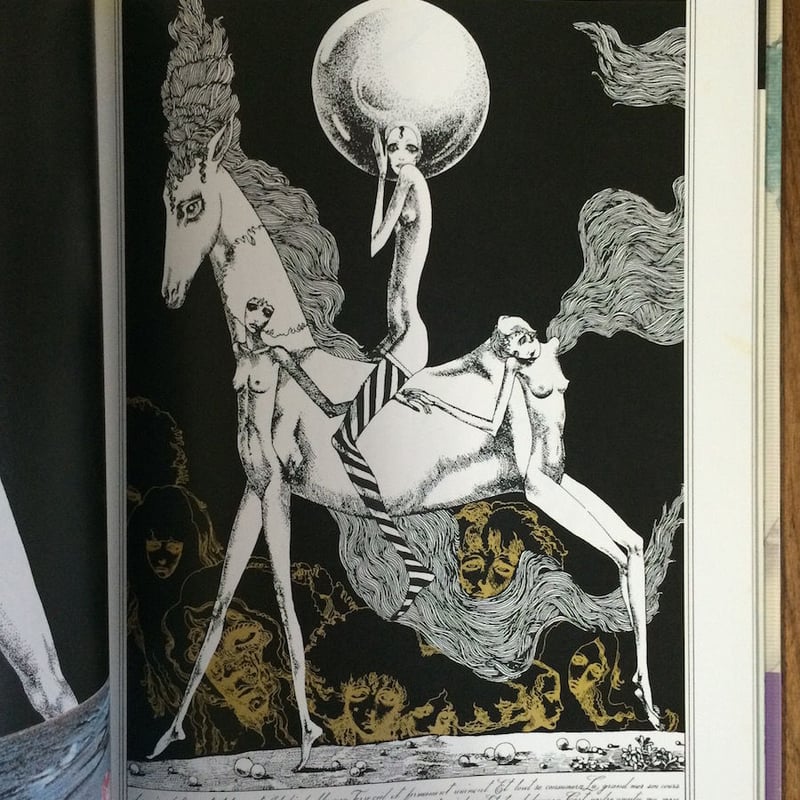 『宇野亜喜良　マスカレード』　＊宇野亜喜良の大判画集 マスカレード」宇野亜喜良 | Frobergue online store