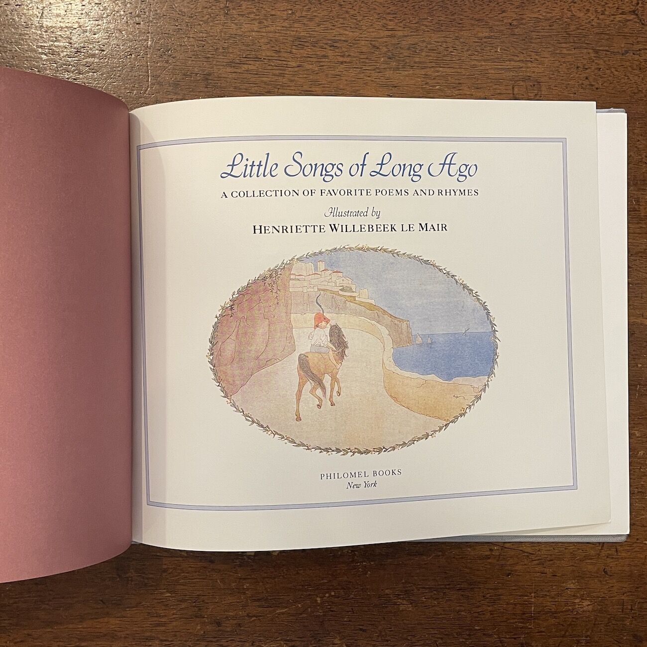 ウィルビーク　ル　メール　アンティーク　songs of long ago 特装 Little Songs of Long Ago」H. Willebeek Le Mair（