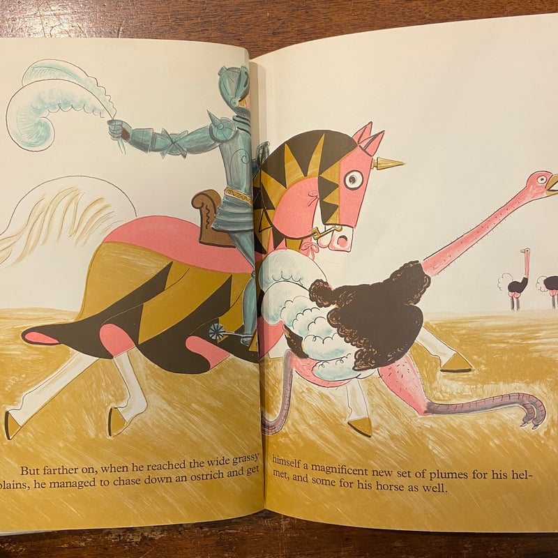 SIR ADDLEPATE AND THE UNICORN（1971年初版）」Dahlov