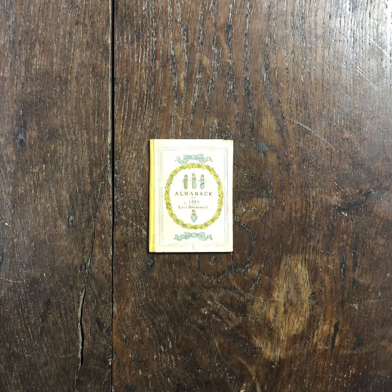 1885年　年鑑カレンダー　ケイトグリーナウェイ　アンティーク　ヴィンテージ 1885年 年鑑カレンダー ケイトグリーナウェイ アンティーク