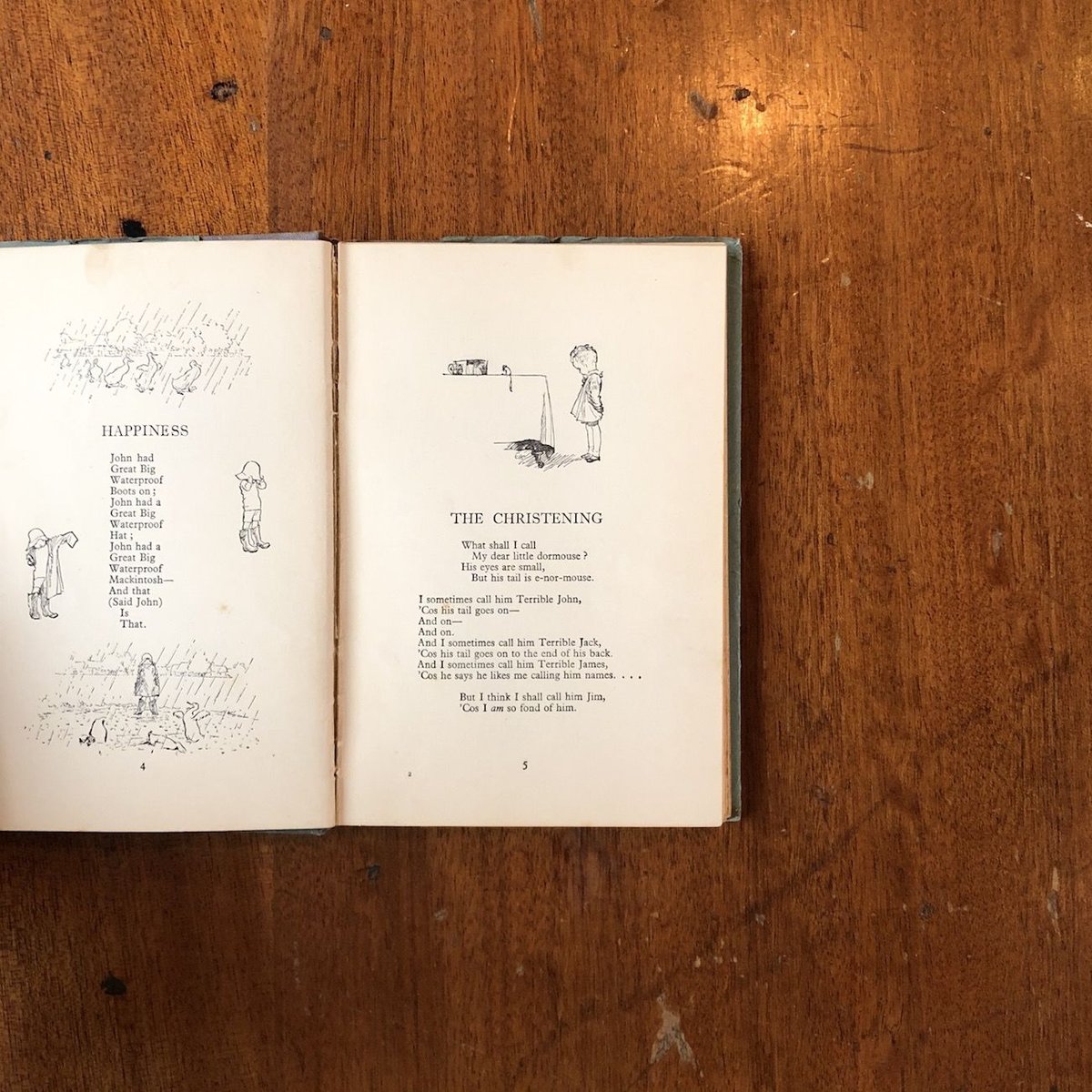 When We were Very Young（1934年版／日本語版タイトル「クリストファ