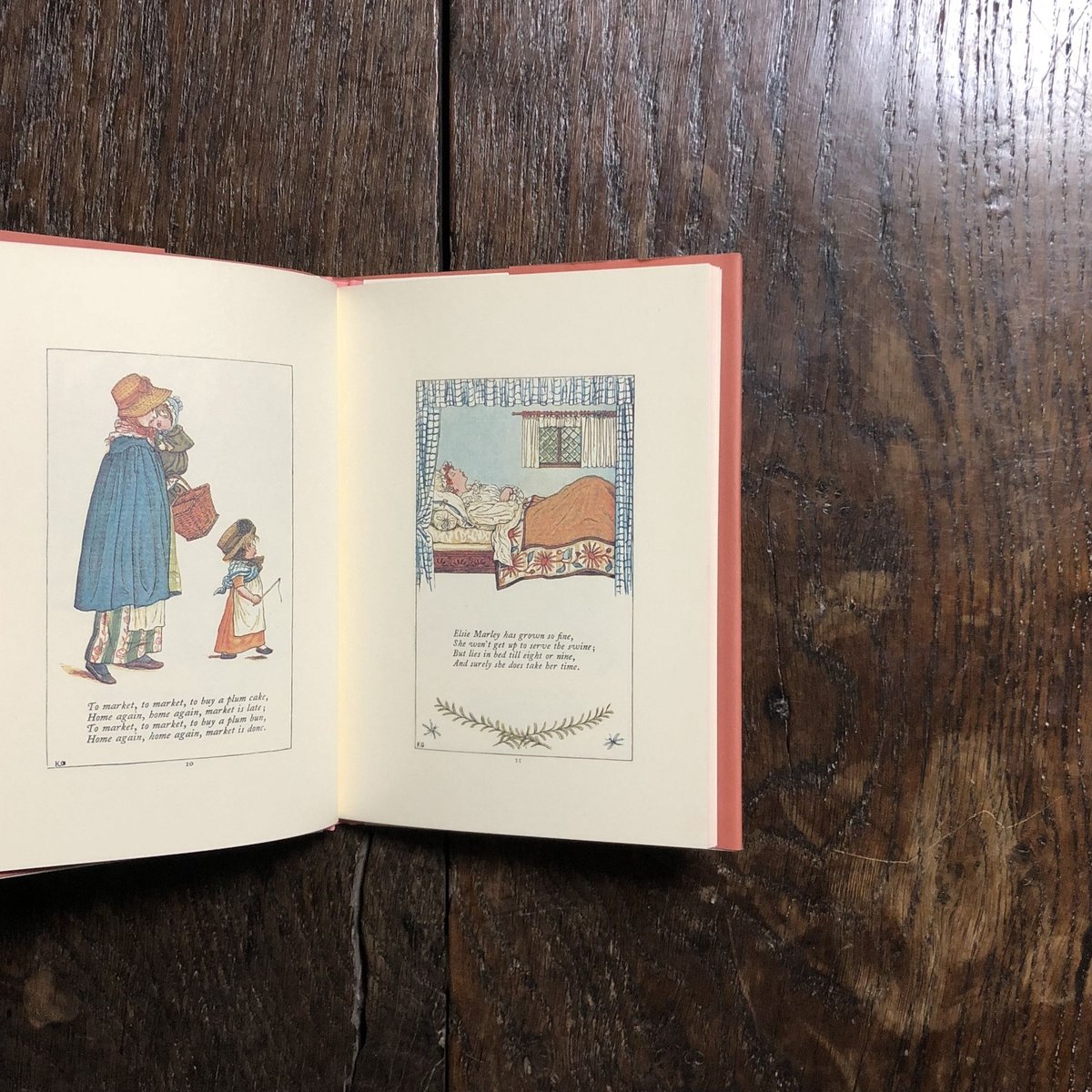 洋書　マザーグース　Mother  Nursery Rhymes MOTHER GOOSE OR THE Old Nursery Rhymes（マザーグース