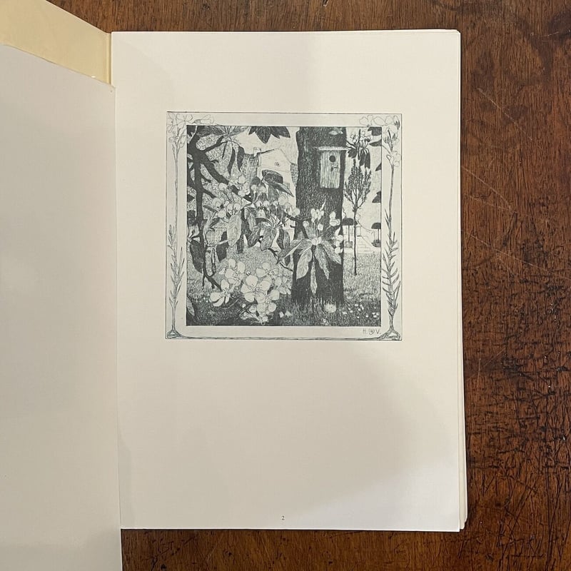 ハインリヒ・フォーゲラー 作品集 画集 An den Fruhling」Heinrich Vogeler（ハインリッヒ・フォーゲラー