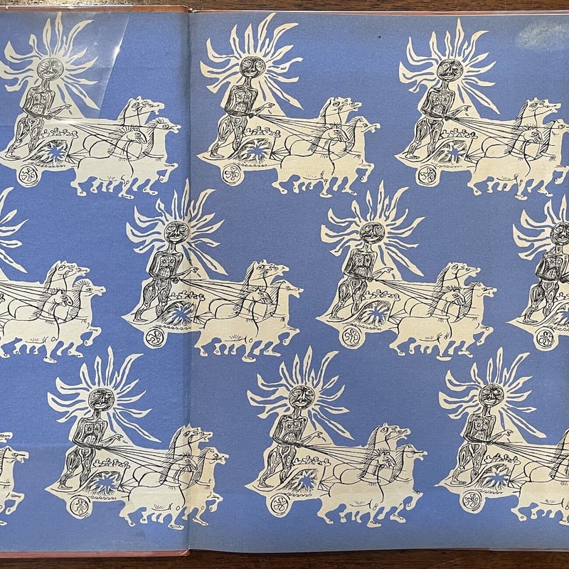 L'ODYSSEE D'ULYSSE（1954年／リトグラフ）」Jacques Lemarc