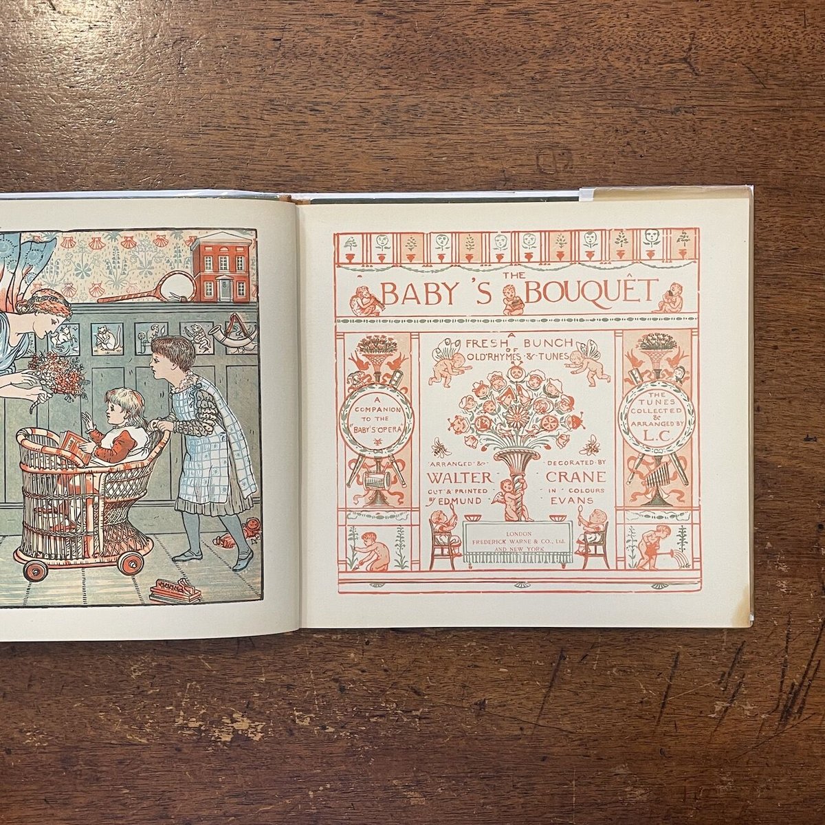 THE BABY'S BOUQUET（1930年頃）」Walter Crane（ウォルター・