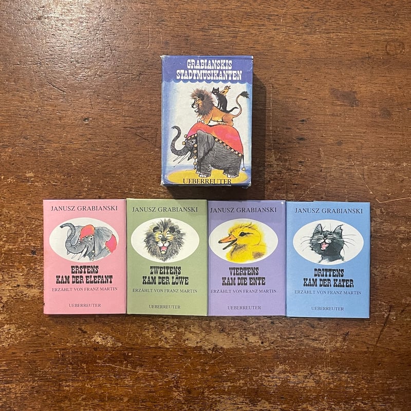 本 47冊 GRABIANSKIS STADTMUSIKANTEN（4冊セット）」Janusz Grab