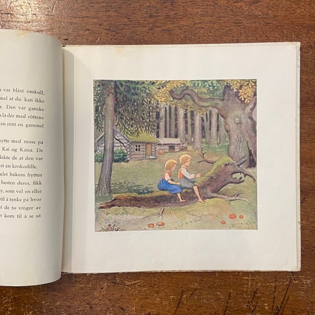 「REJSEN TIL LANDET DET VAR ENGANG（1924年）」Elsa Beskow（エルサ・ベスコフ）