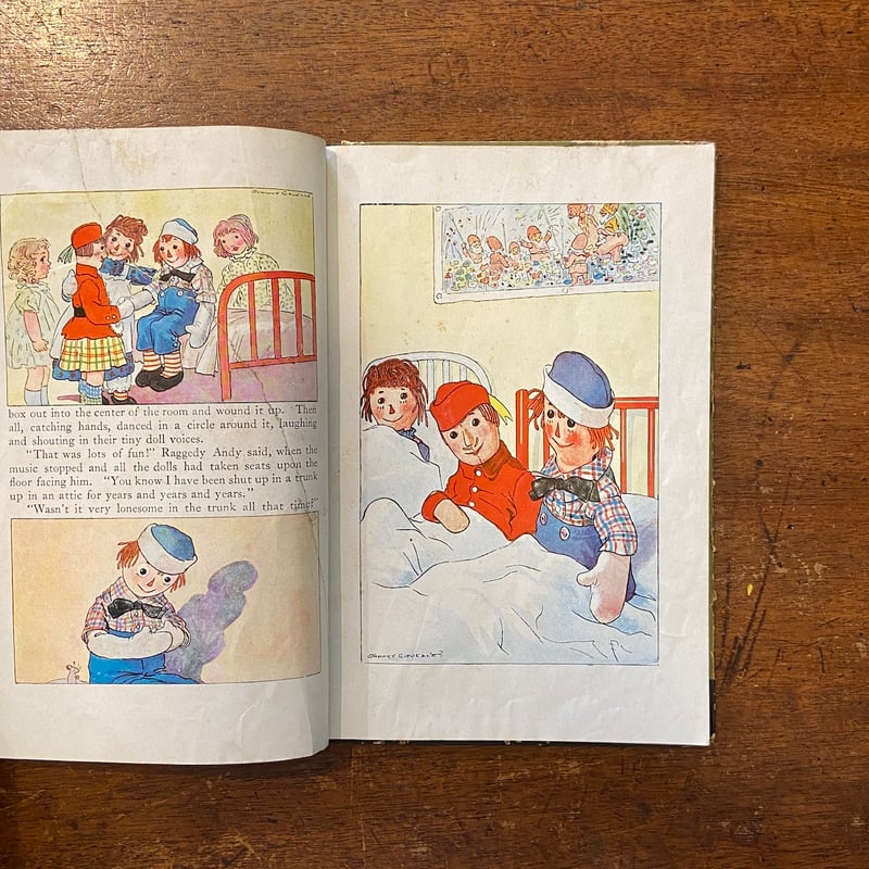 Raggedy Ann Stories（1940年頃）」Johnny Gruelle（ジョニ