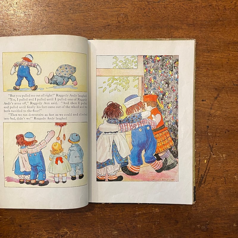 Raggedy Ann Stories（1940年頃）」Johnny Gruelle（ジョニ