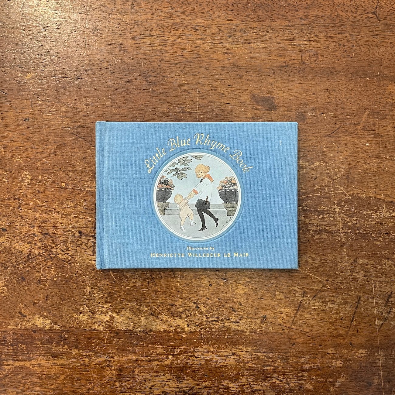 洋書 Little Blue Rhyme Book H-28 Little Blue Rhyme Book」H. Willebeek Le Mair（ウィ