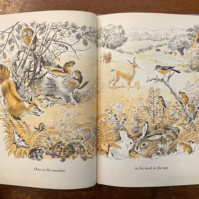 Over in the MEADOW（1970年頃）」John Langstaff Feod