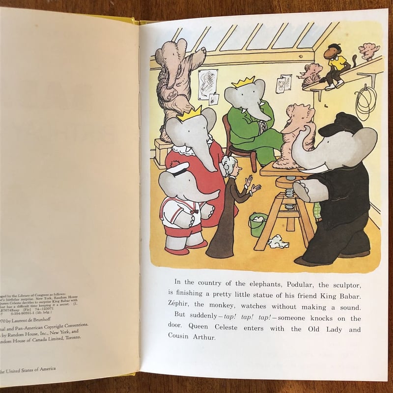 BABAR'S BIRTHDAY SURPRISE」Laurent de Brunhoff（