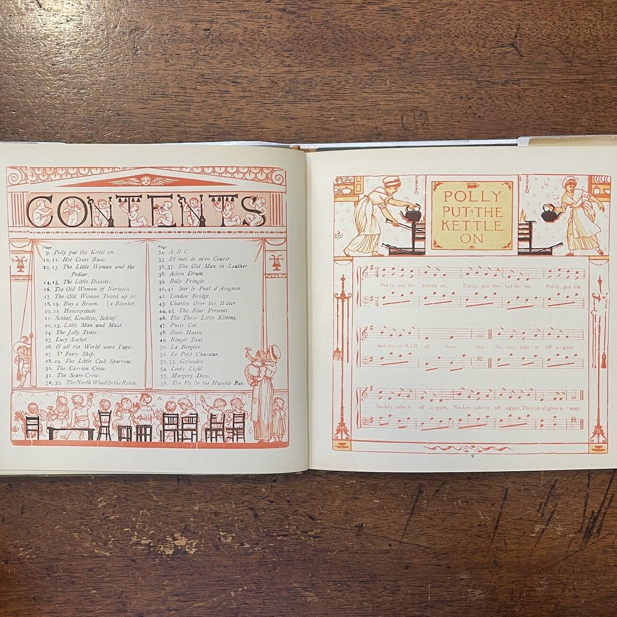 THE BABY'S BOUQUET（1930年頃）」Walter Crane（ウォルター・