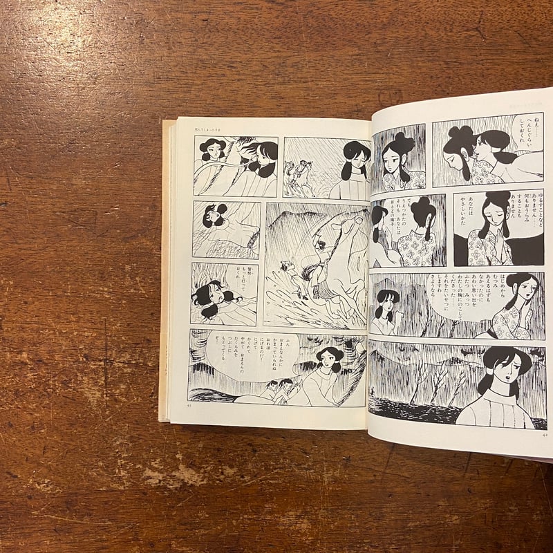 【漫画史の貴重な1ページ】岡田史子作品集「赤い蔓草」「ほんのすこしの水」 岡田史子 作品集 1 赤い蔓草 2 ほんのすこしの水 初版 NTT出版