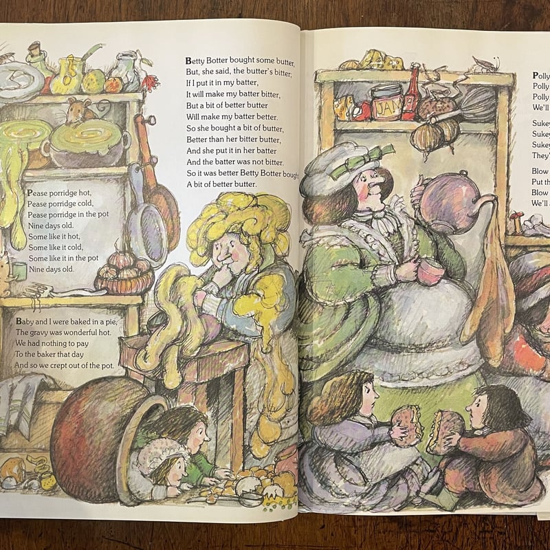 The ARNOLD LOBEL BOOK OF MOTHER GOOSE」Arnold L
