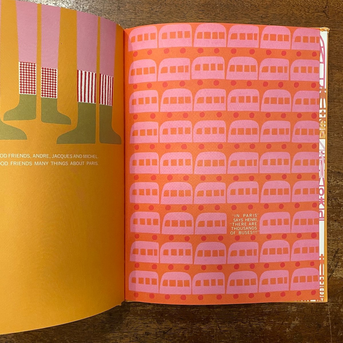 HENRI'S WALK TO PARIS」Leonore Klein Saul bass（