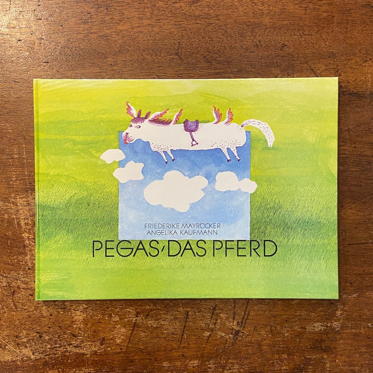 PEGAS DAS PFERD ドイツ語 Friederike Mayrocke Pegas, das Peerd」Friederike Mayrocker Angelika