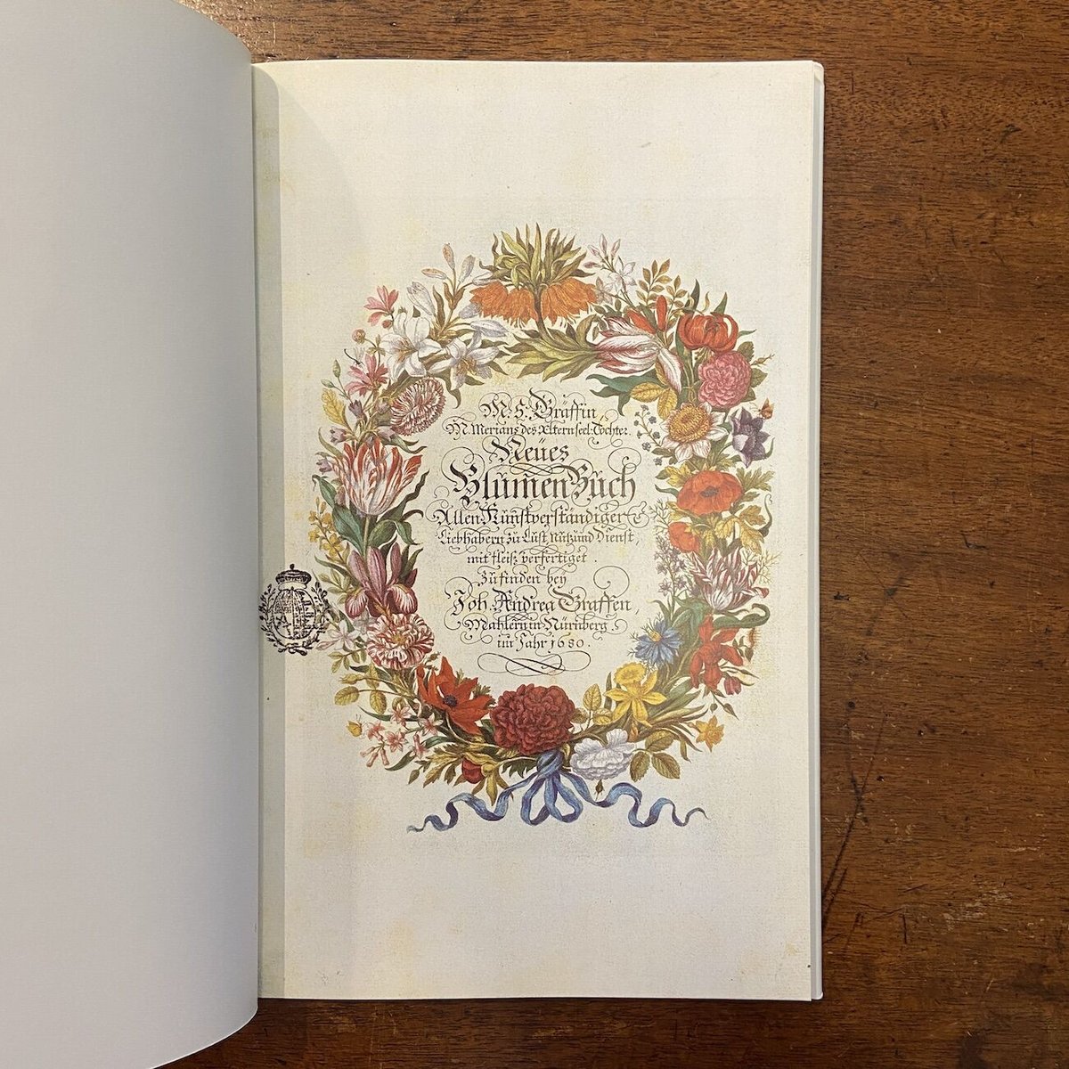 NEUES BLUMENBUCH」Maria Sibylla Merian | Frober