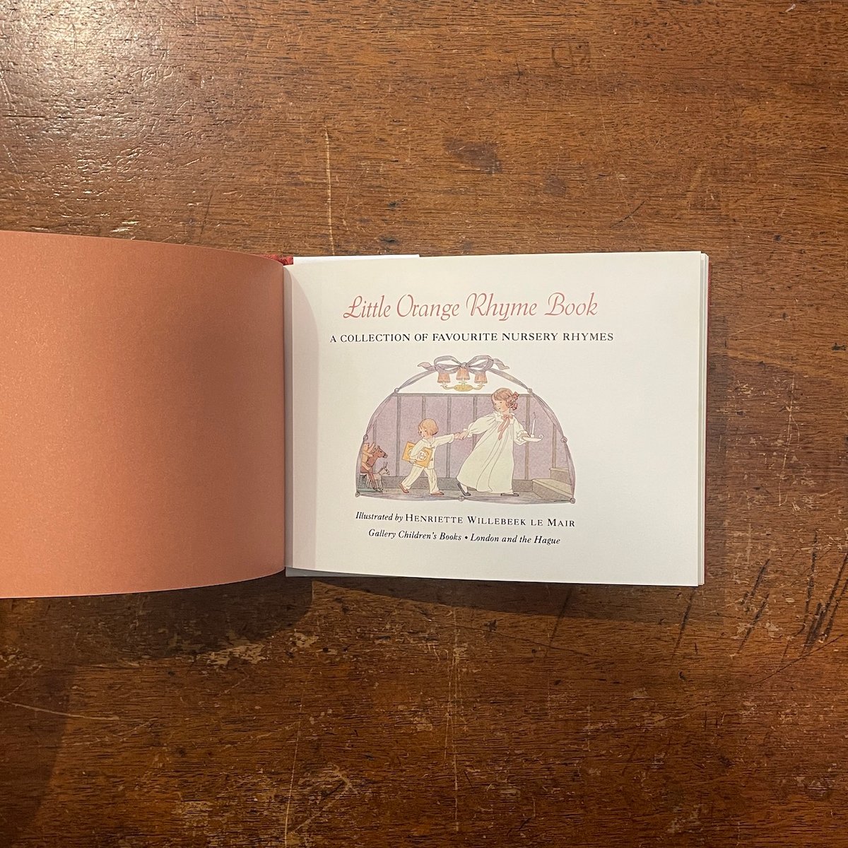 Organe Rhyme 「Little Orange Rhyme Book」H. Willebeek Le Mair(...