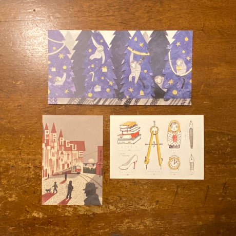 ＜新品商品＞カード3枚セット　稲葉朋子