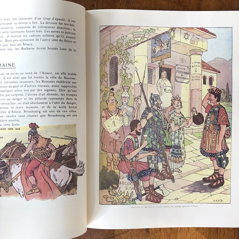 洋書 L'Histoire d'Alsace - HANSI L'histoire d'Alsace. Raconté aux Petits Enfants d'Alsace et de