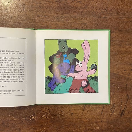 「Lancons Le Cerfvolant／Les Trefle De Longue Oreille」Nicole Claveloux（ニコル・クラヴルー）