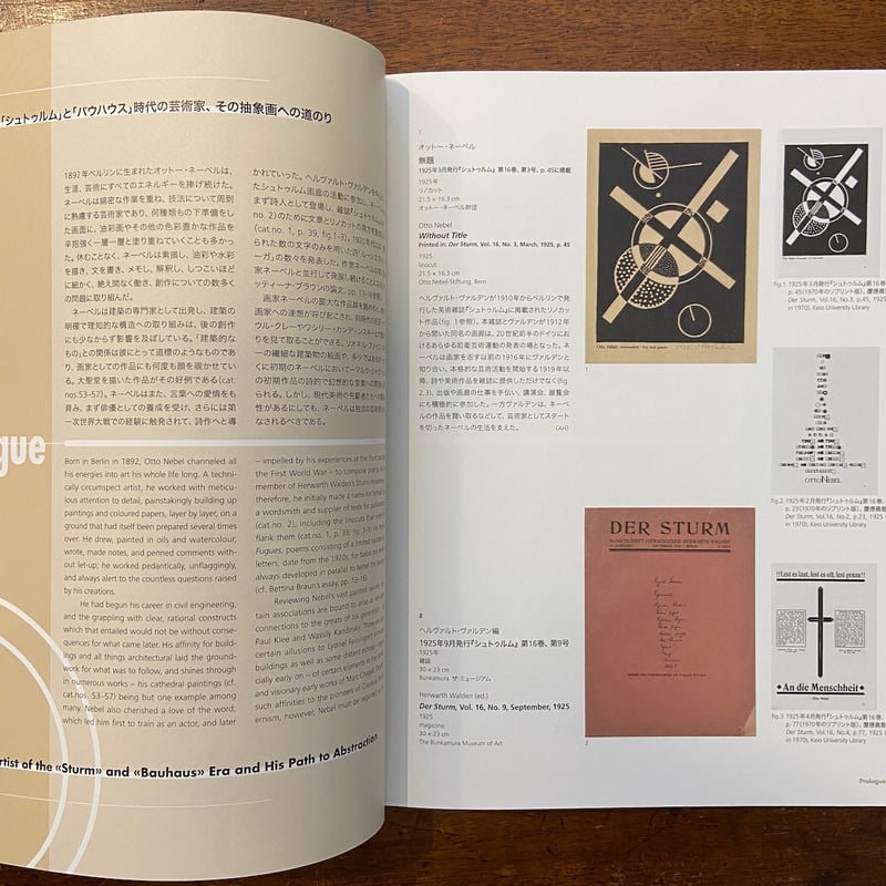 オットー・ネーベル展 図録」 | Frobergue online store