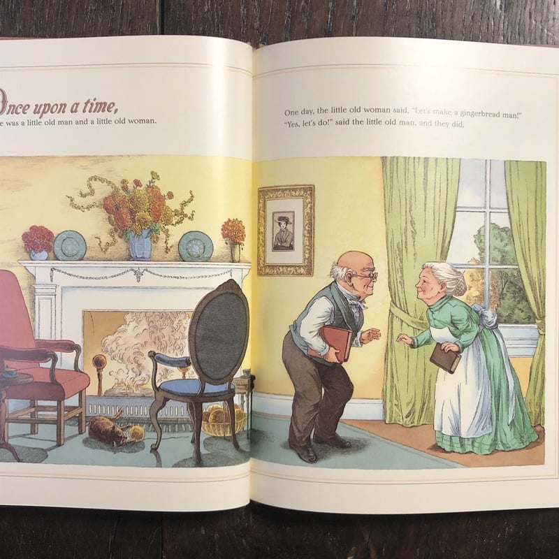 The Gingerbread Man（人形付き）」Jim Aylesworth Barba