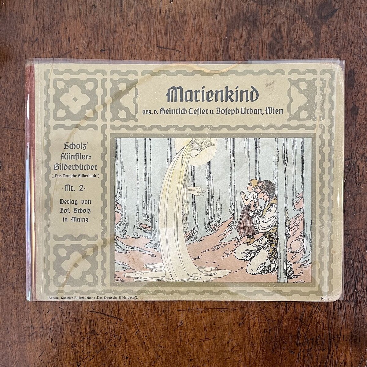Marienkind（1904年版／リトグラフ）」Heinrich Lefler Josep
