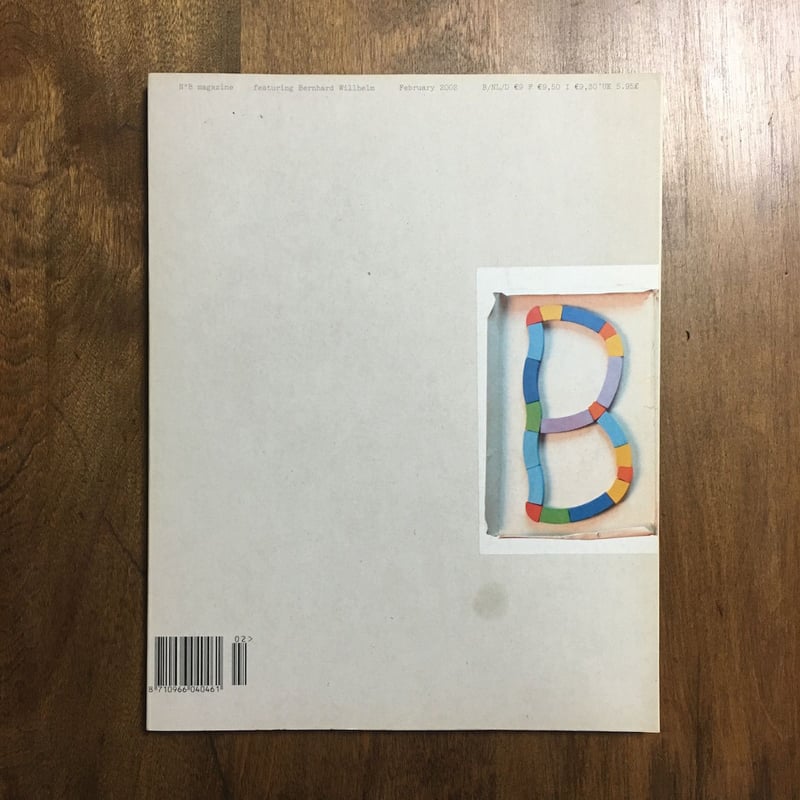 ぼ*ん様 NO.A MAGAZINE #B BERNHARD WILLHELM A Magazine - N°B Bernhard Willhelm - 2002 - Saint-Martin