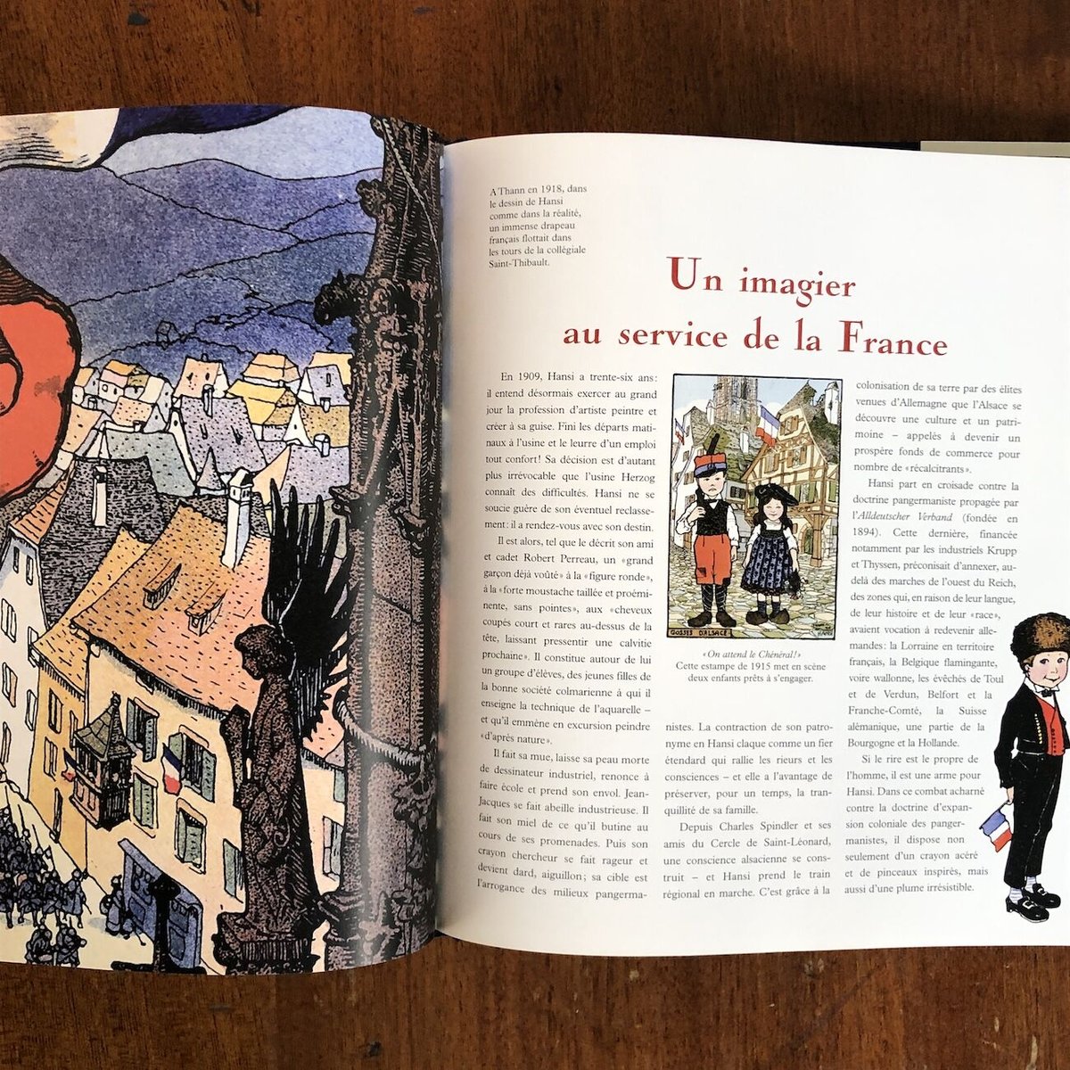HANSI：Une vie pour l'Alsace」Michel Loetscher Y