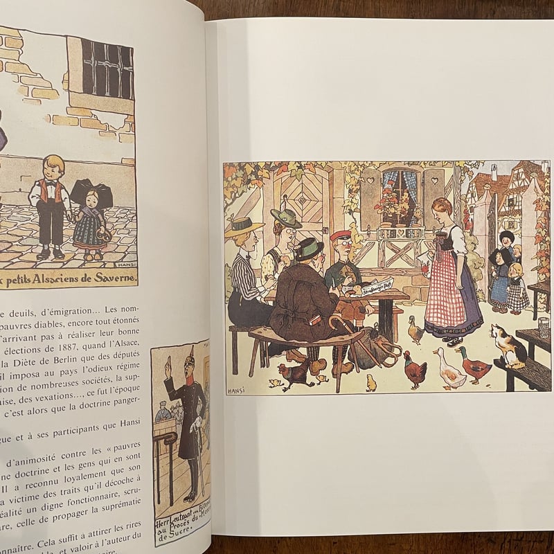 AVEC HANSI A TRAVERS L'ALSACE」Robert Perreau |