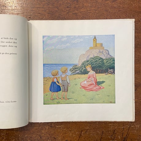 「REJSEN TIL LANDET DET VAR ENGANG（1924年）」Elsa Beskow（エルサ・ベスコフ）