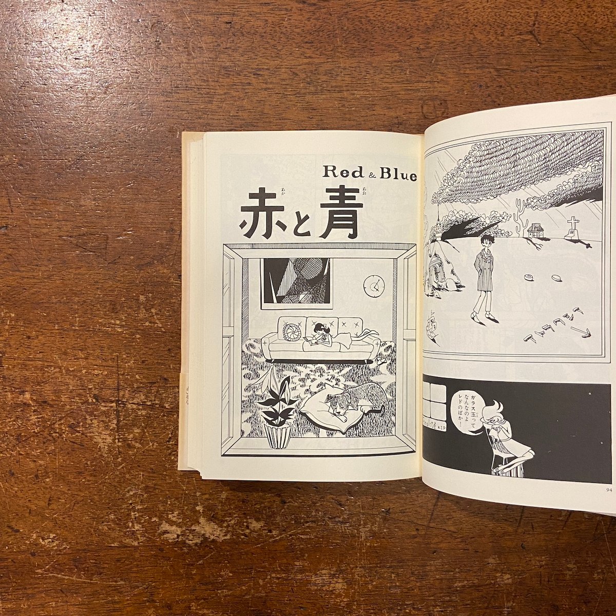 【漫画史の貴重な1ページ】岡田史子作品集「赤い蔓草」「ほんのすこしの水」 fit=scale-down,w=1200