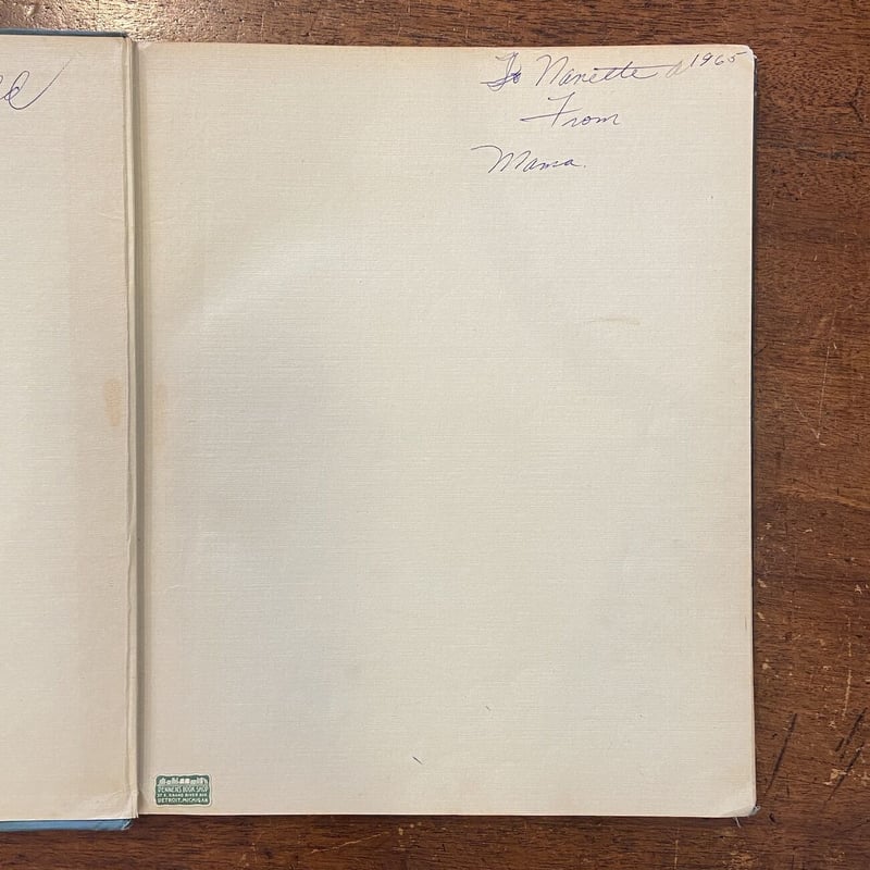 【希少】50年代フランスのコミック誌　BIBI FRICOTIN LITTLE PINAFORE'S SCRAP BOOK（エプロンちゃんのぬり絵帖
