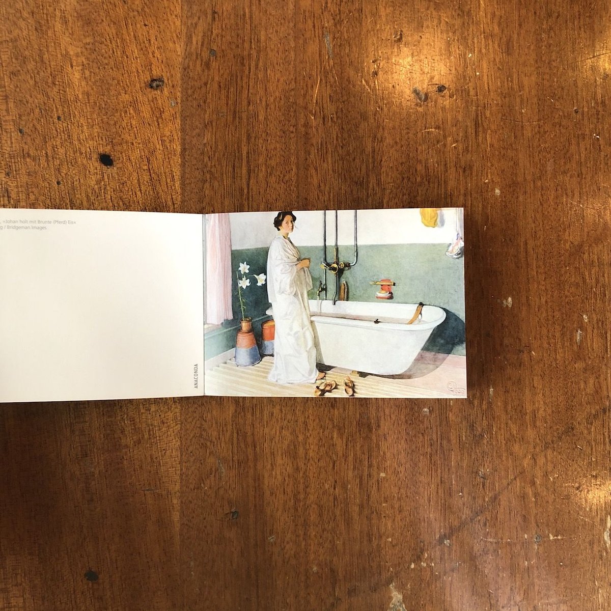 20 Kunstpostkarten（20枚のポストカードブック）」Carl Larsson