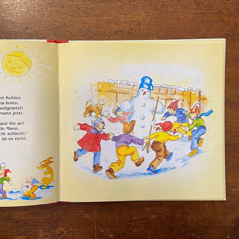 1925年 希少 ドイツ絵本 Ernst Kutzer 冬のおとぎ話 クリスマス
