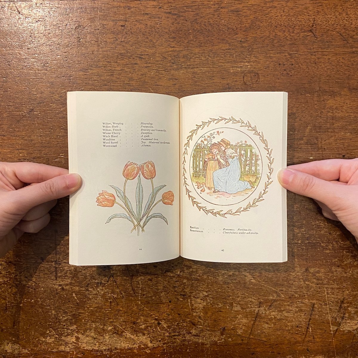 Language of Flowers」Kate Greenaway（ケイト・グリーナウェイ
