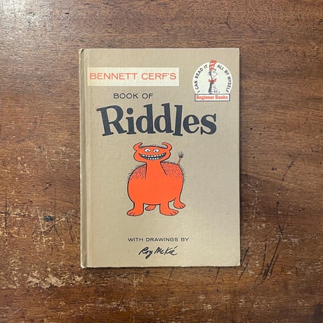 「Bennett Cerf's Book of Riddles」Bennett Cerf　Roy McKie
