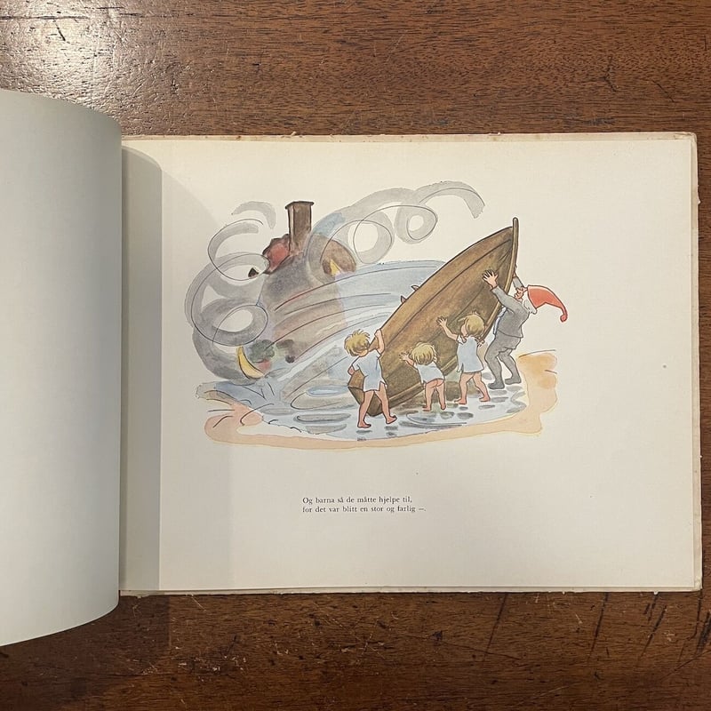 NISSENE I HATTEN（1950年頃）」Elsa Beskow（エルサ・ベスコフ）
