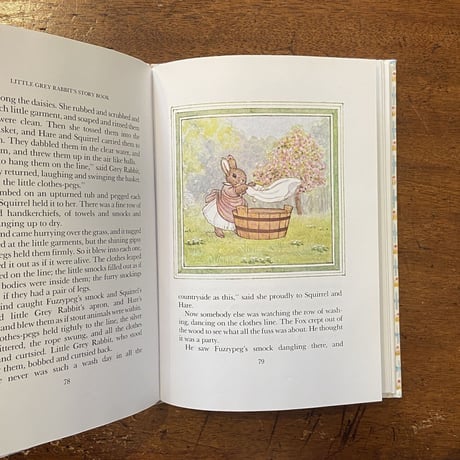 「LITTLE GREY RABBIT'S STORY BOOK」Alison Uttley　Margaret Tempest