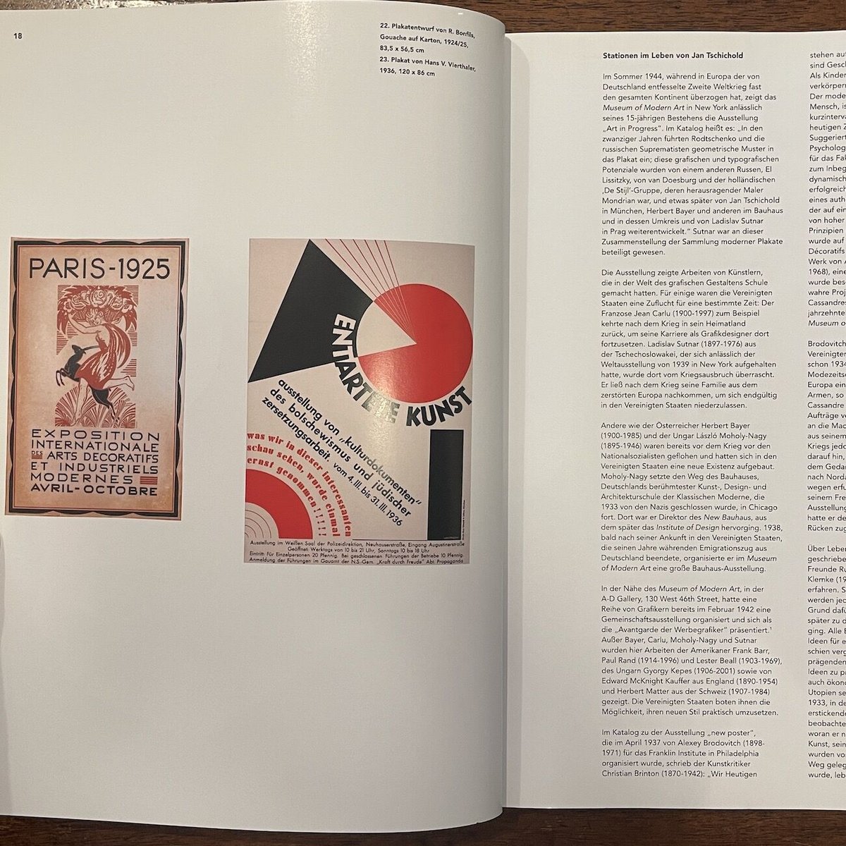 Jan Tschichold Plakate der Avantgarde」Martijn