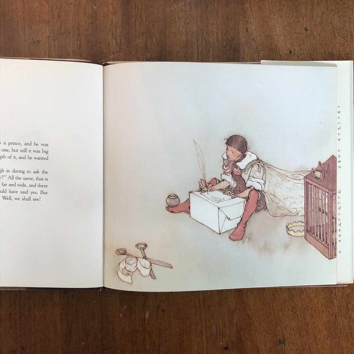 The Swineherd」Lisbeth Zwerger（リスベート・ツヴェルガー） |