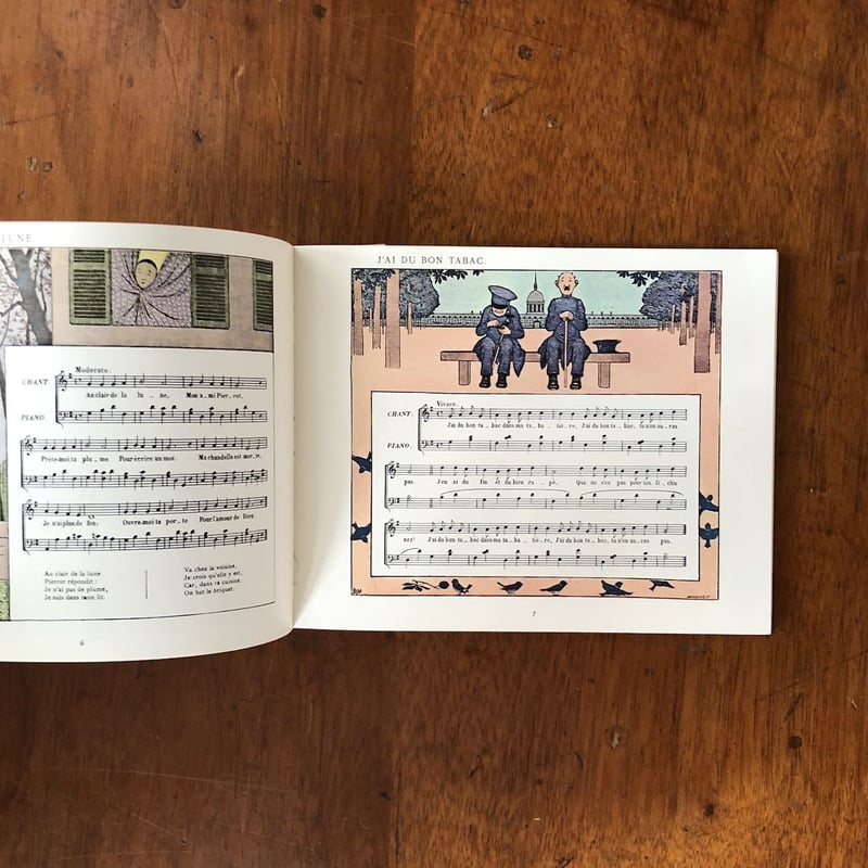 Vieilles chansons et rondes」M. B. de Monvel（ブー