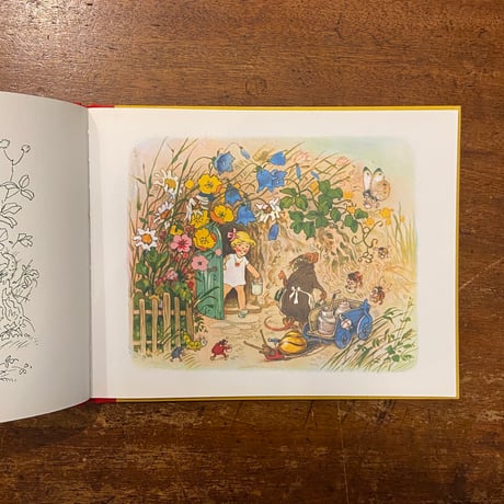 「Das Blumenelfchen」Fritz Baumgarten（フリッツ・バウムガルテン）