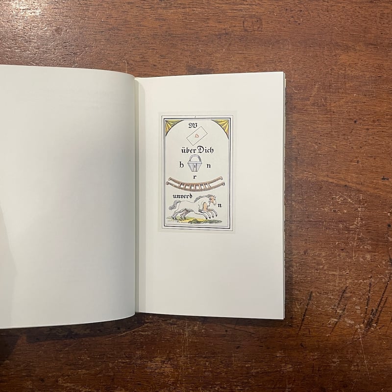 Praciosa's Orakelspruche：Ratselbildern（『なぞなぞの絵