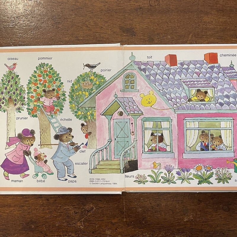 La maison des Oursons」Elisabeth Ivanovsky（エリザベ